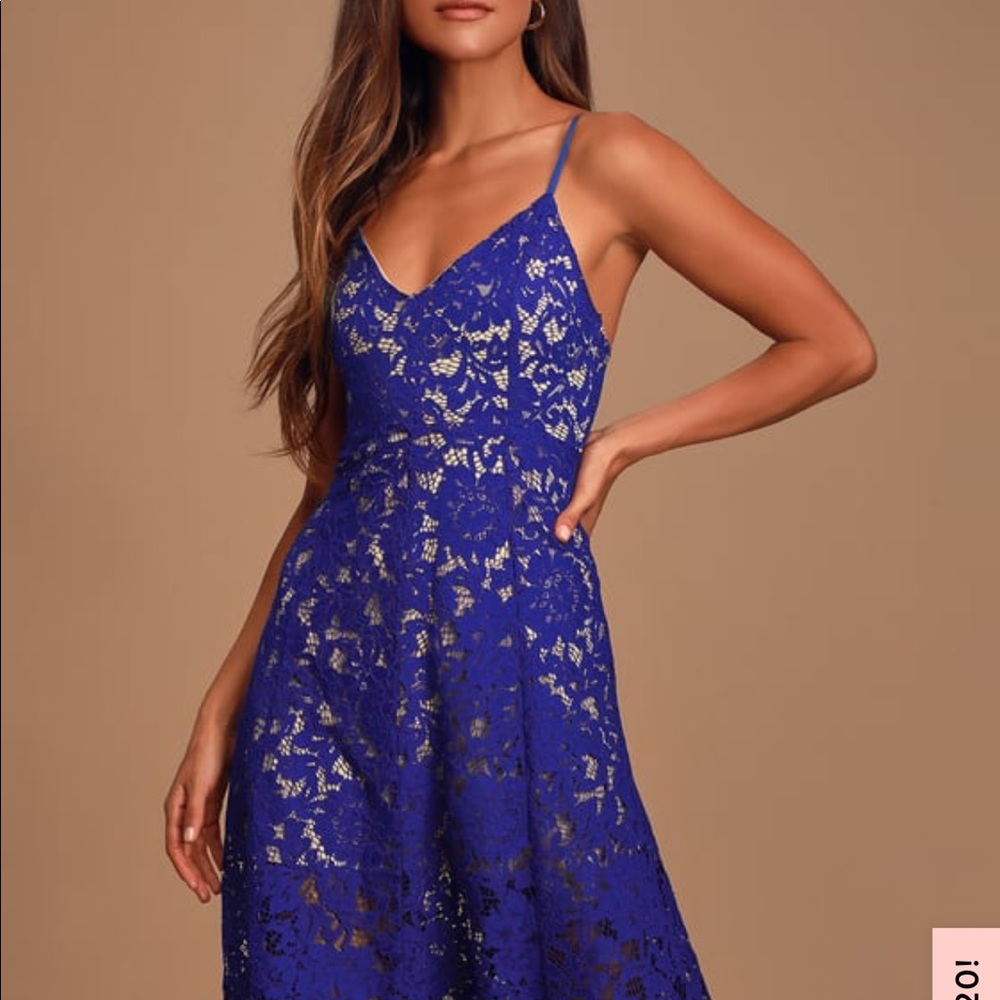 Lulus Royal blue Maxi